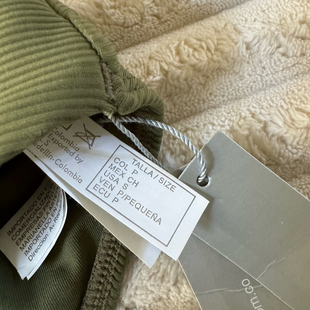 NWT Touche olive green one-piece swimsuit  W Adjustable Straps & Cutouts - Picture 5 of 5